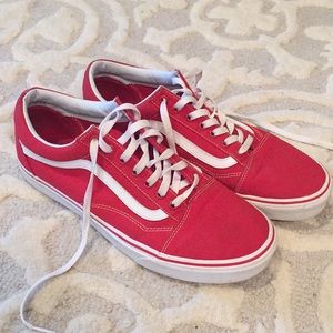 VANS Red Old Skools ++.
